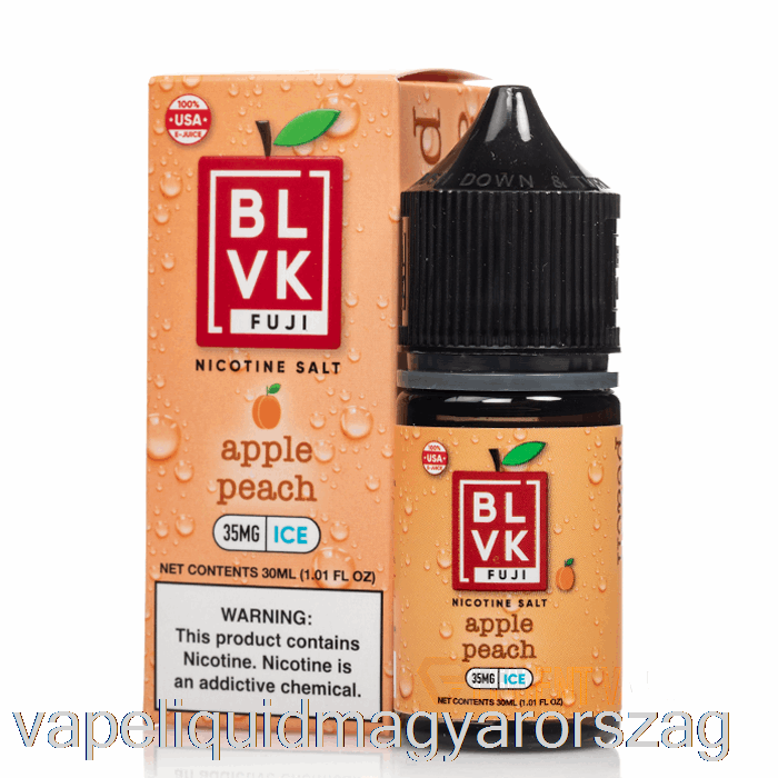 Alma őszibarack Jég - Blvk Fuji Só - 30 Ml 35 Mg Vape Toll